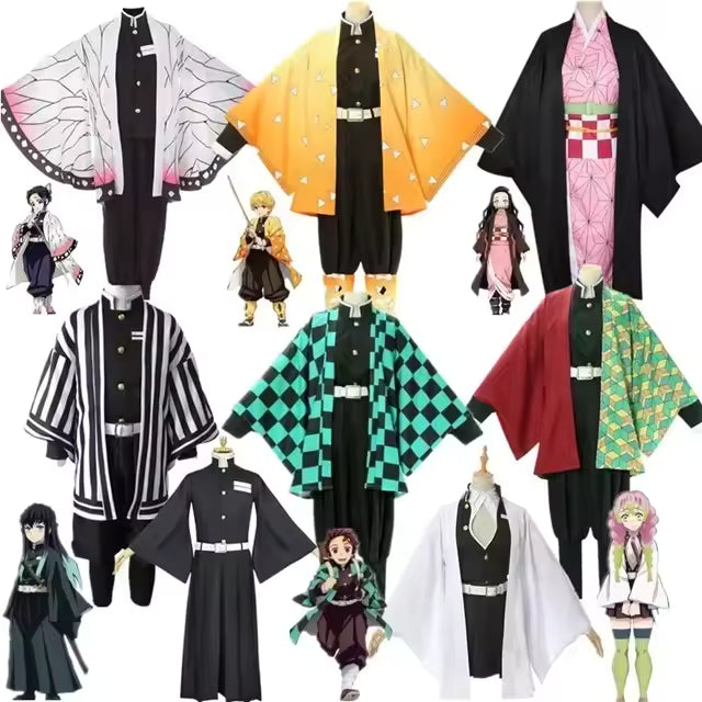 Demon Slayer Cosplay Costume Set – Become Your Favorite Character!